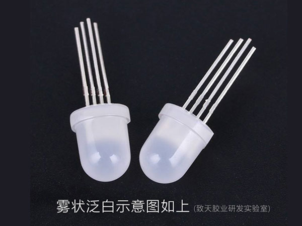 冬天環(huán)氧樹脂ab膠為什么會泛白干得慢？